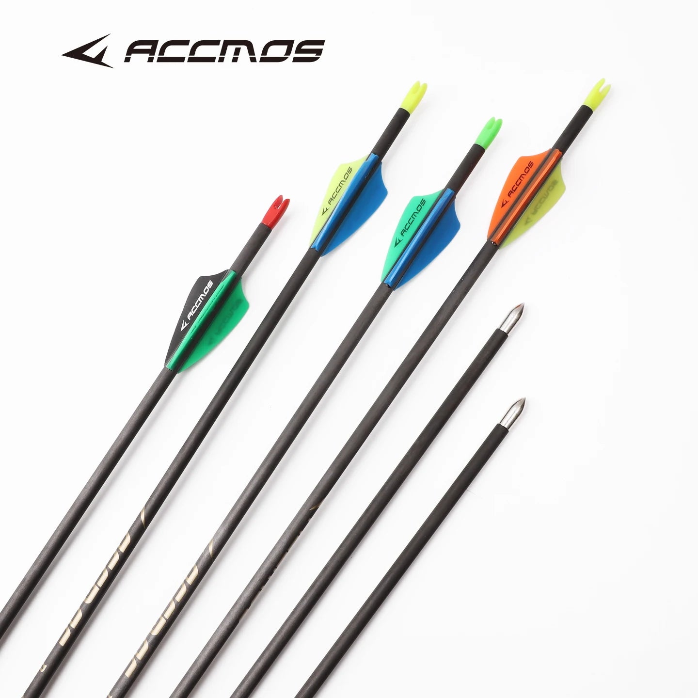 24 36 Beginner Practice Archery Pure Carbon Arrow Spine300 400 500