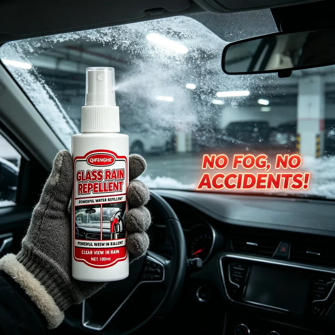 Glass Rain Repellent Spray – Car Windshield & Windows 100ml