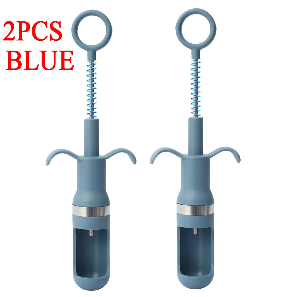 Cherry, Olive & Jujube Pitter – Stainless Steel Fruit Core Remover Tool (1, 2, or 5-Pack)