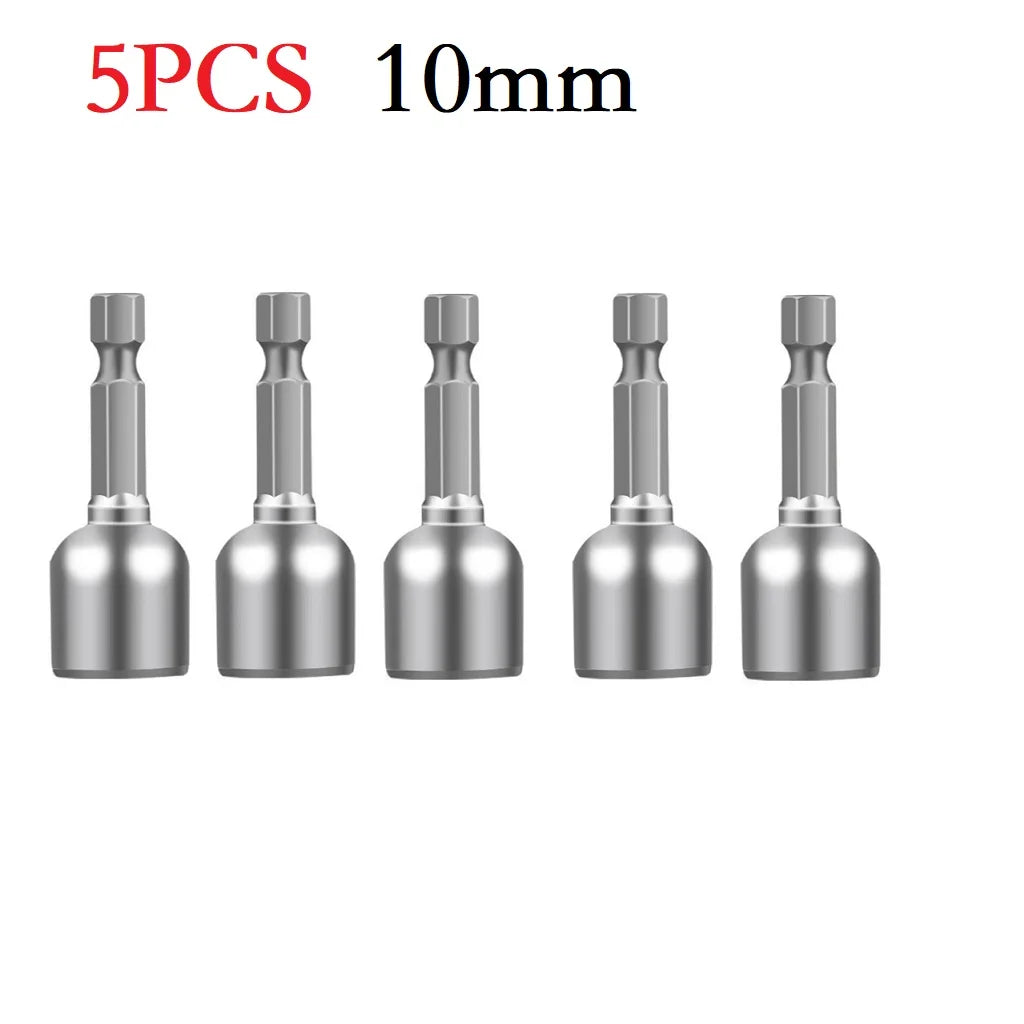5 4 2 Impact Socket Adapter 6- Power Nut Driver 1 4-inch Hex Shank