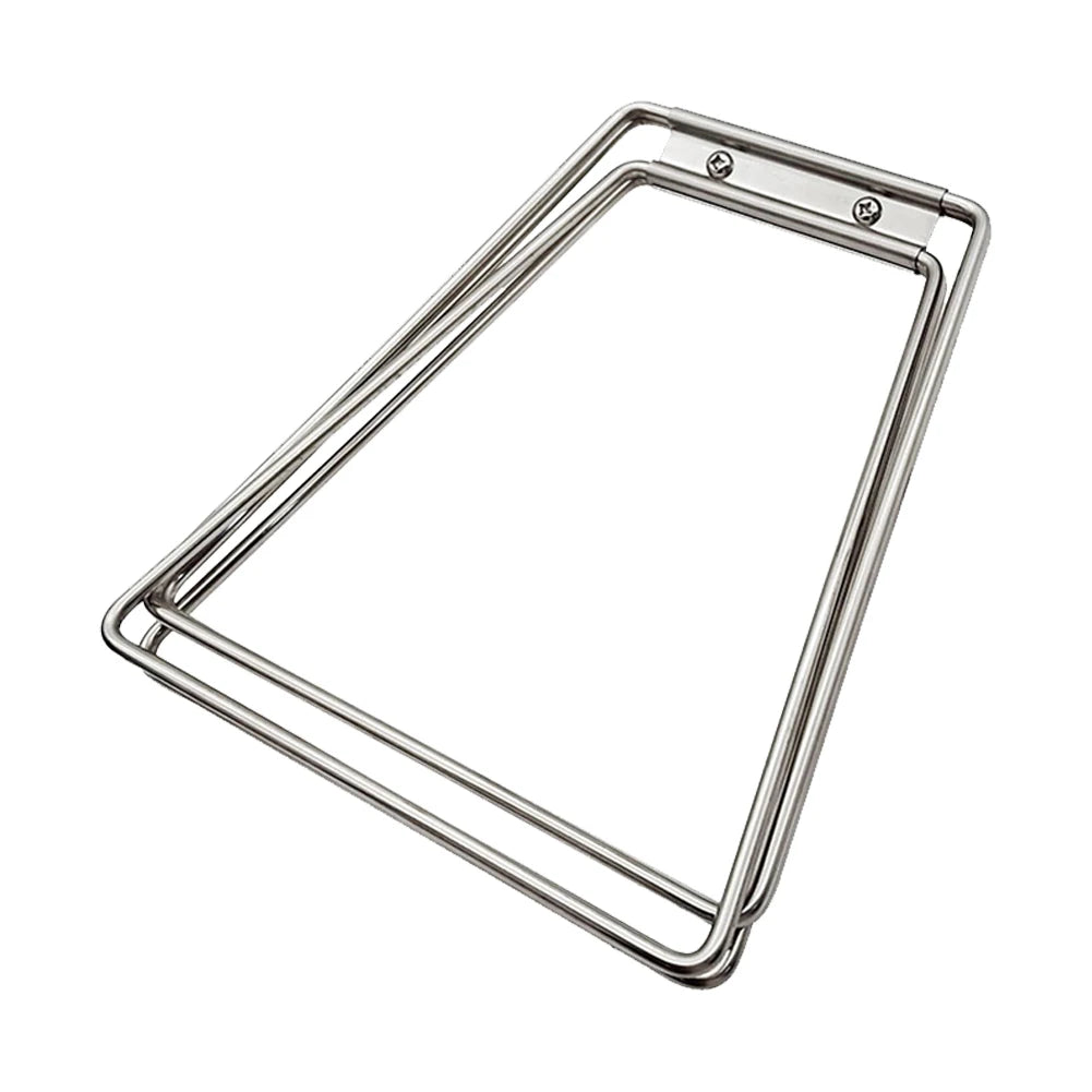 Aluminum Alloy Box Stand Portable Iron Storage Box Bracket Stainless Steel Outdoor Storage Boxes Shelves for Travel Cooking Peaceful Pleasures Health and Wellness Silver