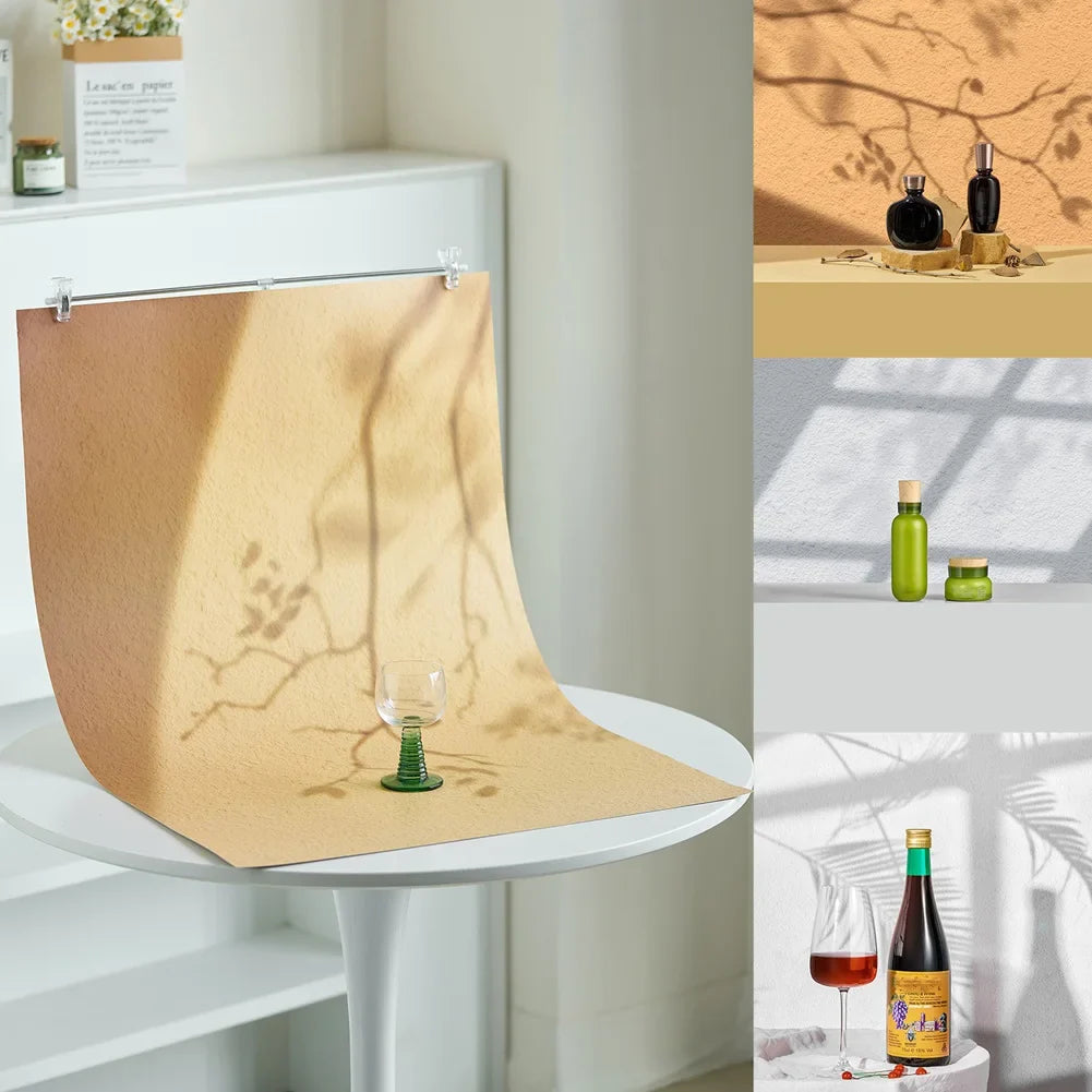 Double-Sided Waterproof Photo Background Board 57×87cm | 3D