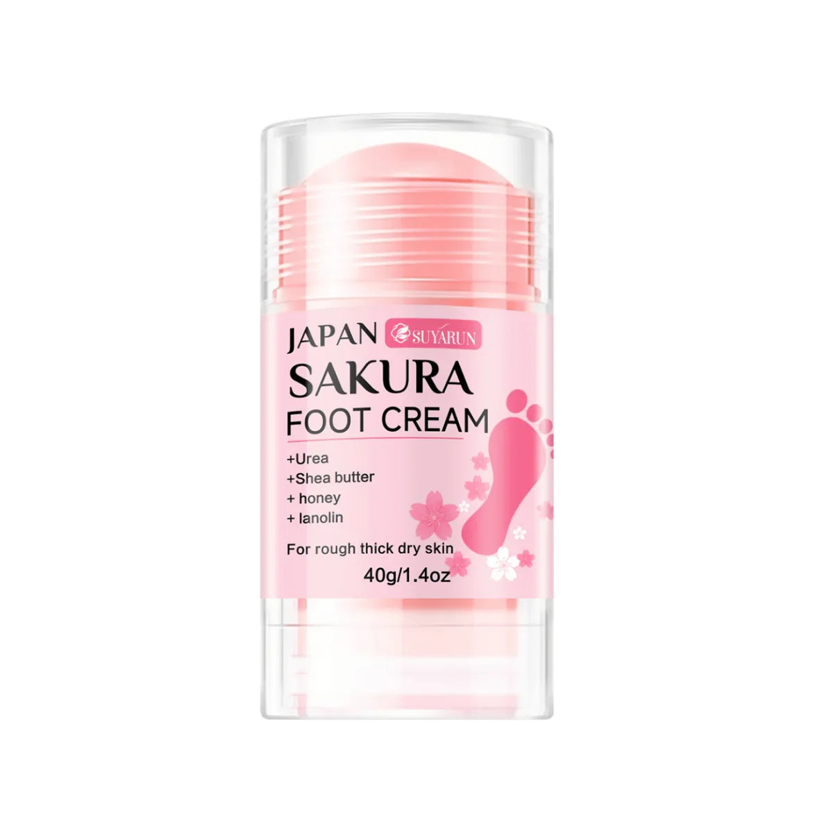 SUYARUN 60% Urea Foot Cream Stick – Hydration & Exfoliation