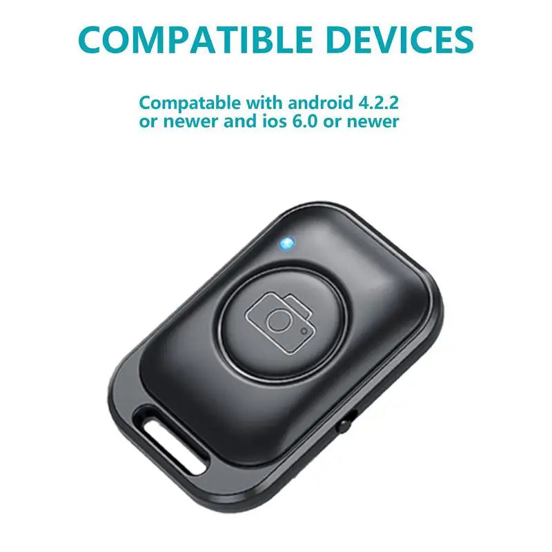 Bluetooth Selfie Remote Shutter – Universal Smartphone Camera Peaceful Pleasures Health and Wellness