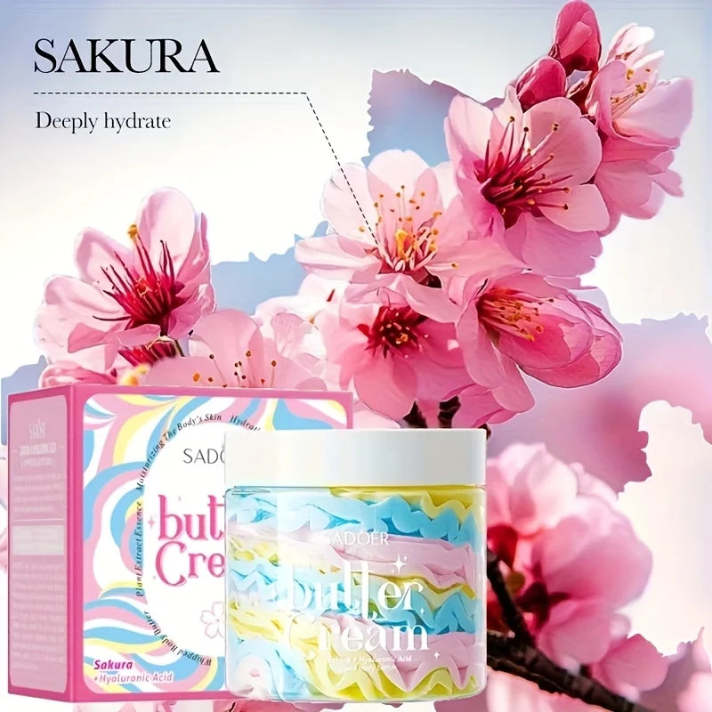 SADOER Sakura Body Lotion – Brightening Moisturizer 180g
