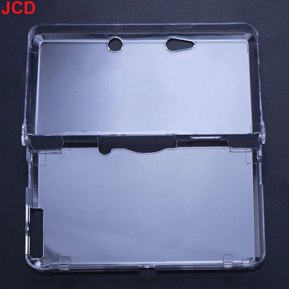 JCD Clear Crystal Case for Nintendo 3DS & New 3DS XL + Screen Film