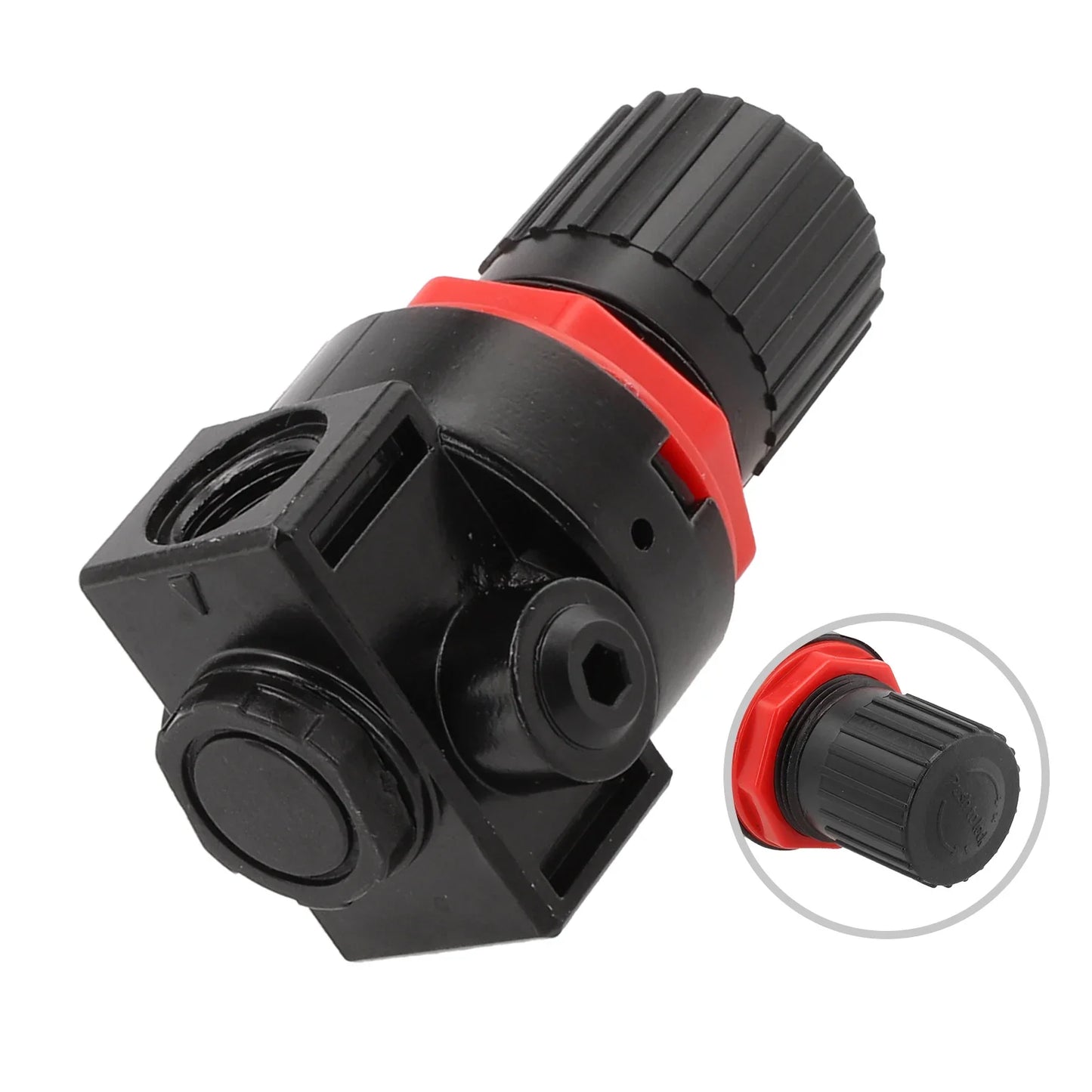 AR2000 Air Compressor Pressure Regulator Valve G1/4" & Gauge