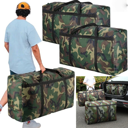 150L Extra Large Moving Bags | Heavy Duty Oxford Storage Bags Moving Storage Bags Peaceful Pleasures Health and Wellness