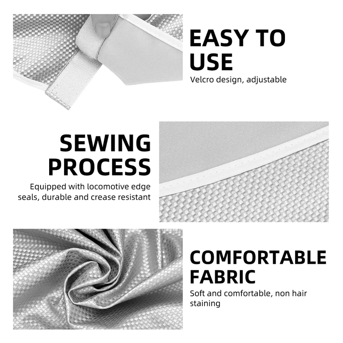 Salon Hair Coloring Cape Barber Waterproof Hairdressing Dyed Shawl Non-stick Hair Apron Pro Barbershop Styling Dye Tool Supplies Peaceful Pleasures Health and Wellness