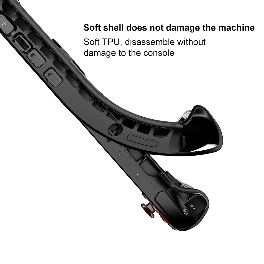 Handheld Game Console Case for MSI Claw 8 AI+ 2025 TPU with Kickstand Host Shell Shockproof Protective Case Anti-Scratch Peaceful Pleasures Health and Wellness