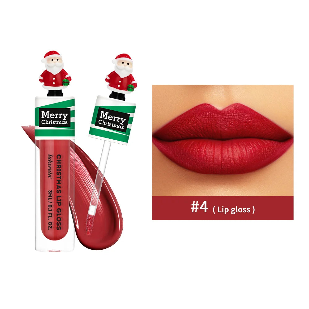 Christmas Lip Gloss Set 6 Colors – Moisturizing Jelly Tint Gift Lip Gloss Set Peaceful Pleasures Health and Wellness 4