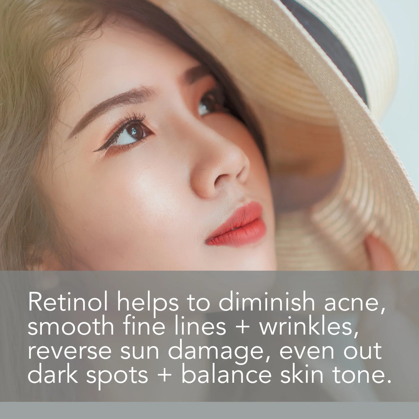 GORGIQUE Retinol Face Serum – Witch Hazel, Ginseng & Myrtle Oil