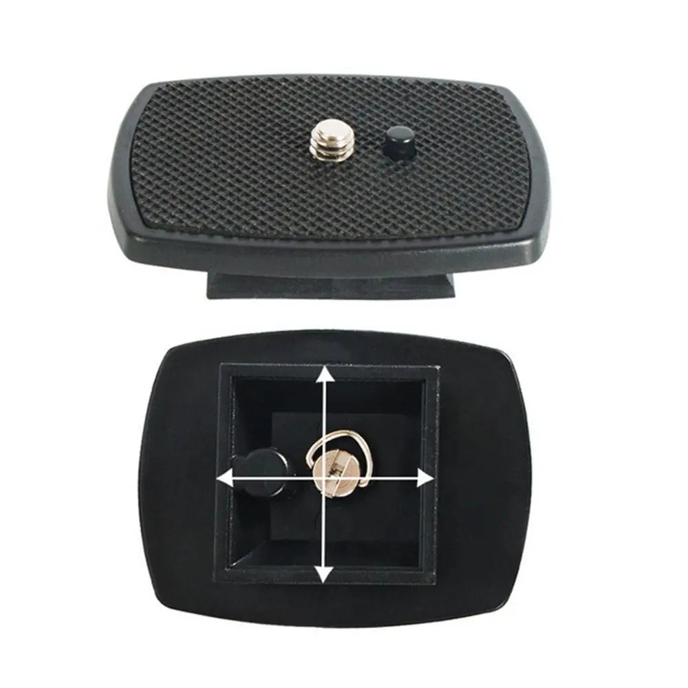 Camera Accessories 1/4 Screw Tripod Head Plate Plate Adapter Screw Mount Camera Plate Plastic Quick Release Camera Tripod Peaceful Pleasures Health and Wellness 690S