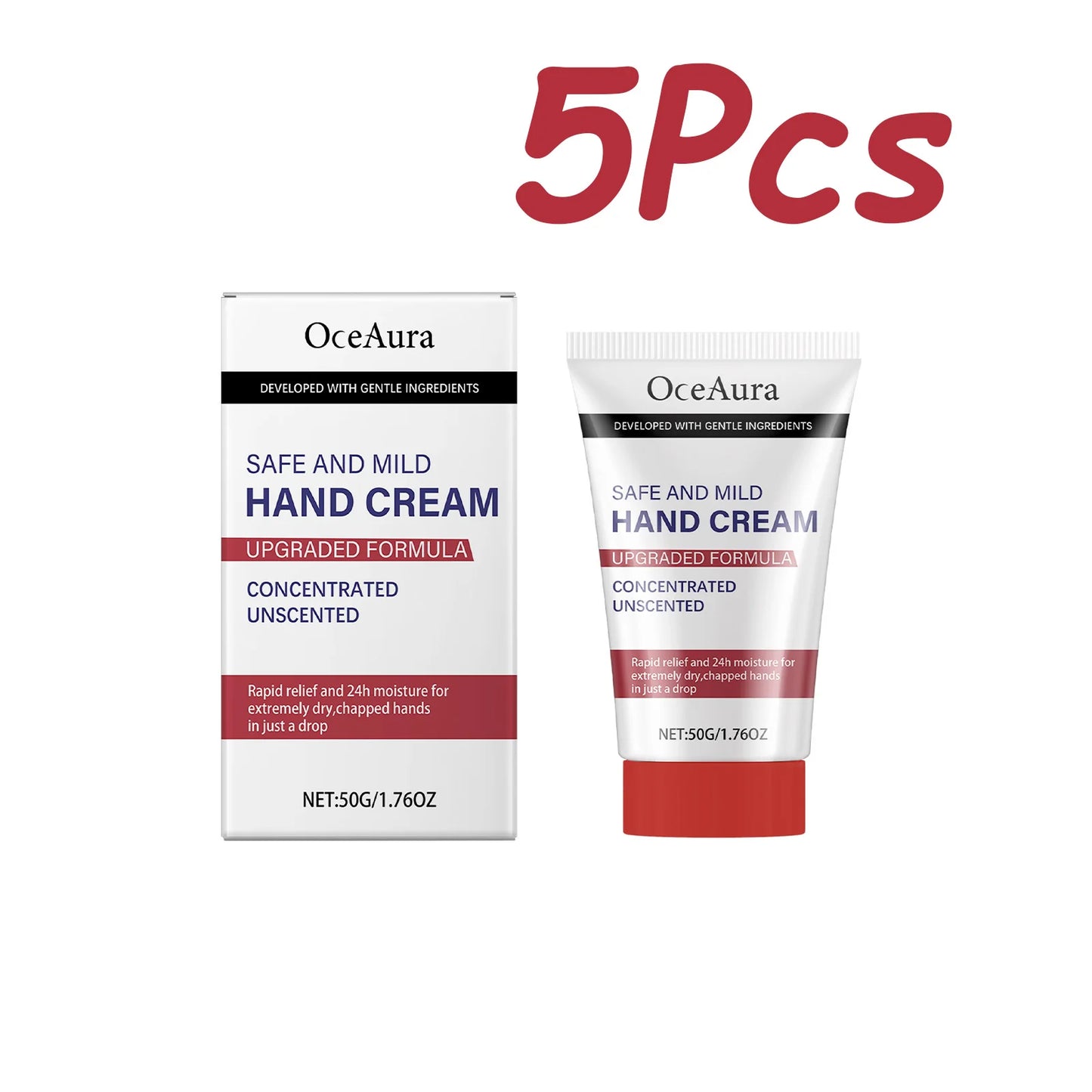Moisturizing Hand Cream Anti Drying Nourishing Hand Brighten Tender Anti Chapping Moisturizing Autumn Winter Hand Skin Care Peaceful Pleasures Health and Wellness 5Pcs