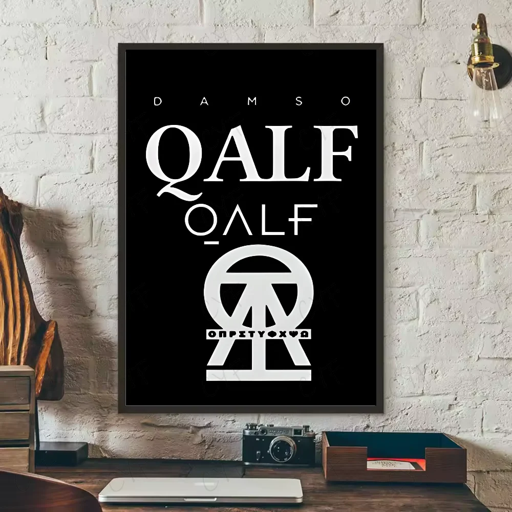 Damso Qalf Rapper HD Poster – Waterproof PVC Wall Art
