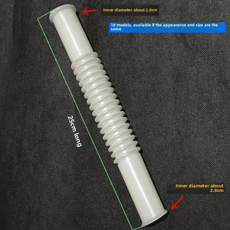 Fireproof Aluminum Exhaust Extension Tube 60–150mm Universal