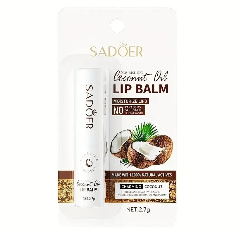 REAROYA Coconut Lip Balm – Moisturizing Daily Lip Care