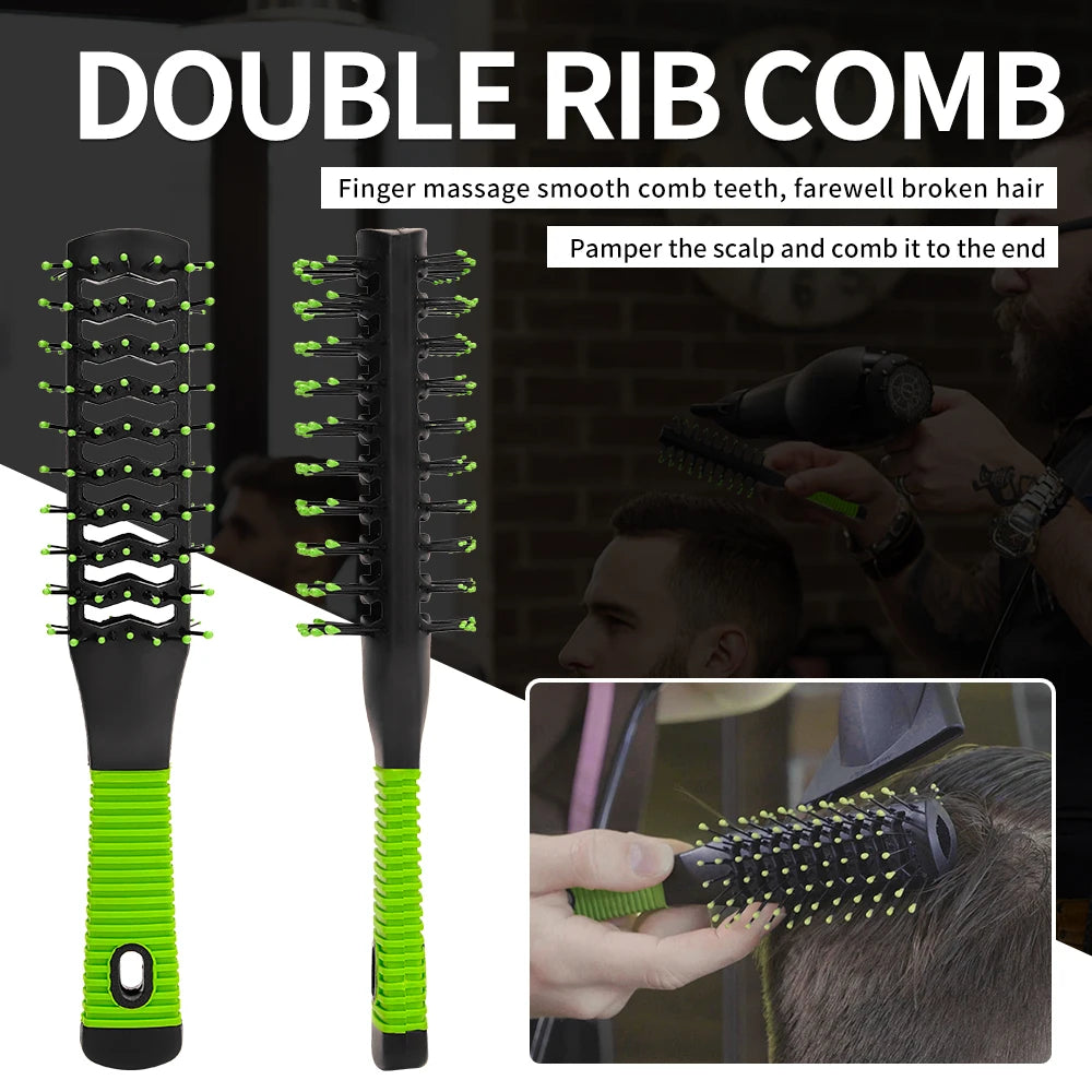 Double-Faced Anti-static Smooth Hair And Curly Hair Styling Comb For Home Use Hair Massage Comb Curly Hairdressing Styling Comb Peaceful Pleasures Health and Wellness
