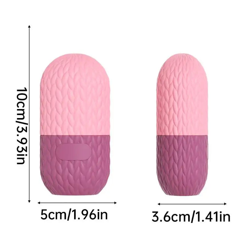 Silicone Cube Tray Shape Face Facial Ice Roller Massage Face Massage Roller Facial Reusable Ice Face Roller Skincare Tool Peaceful Pleasures Health and Wellness