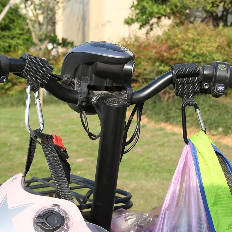 Electric Vehicle-specific Hook Non-drilled Bicycle Pedal Motorcycle Helmet Multi-functional Universal Front Hook Gadget Peaceful Pleasures Health and Wellness