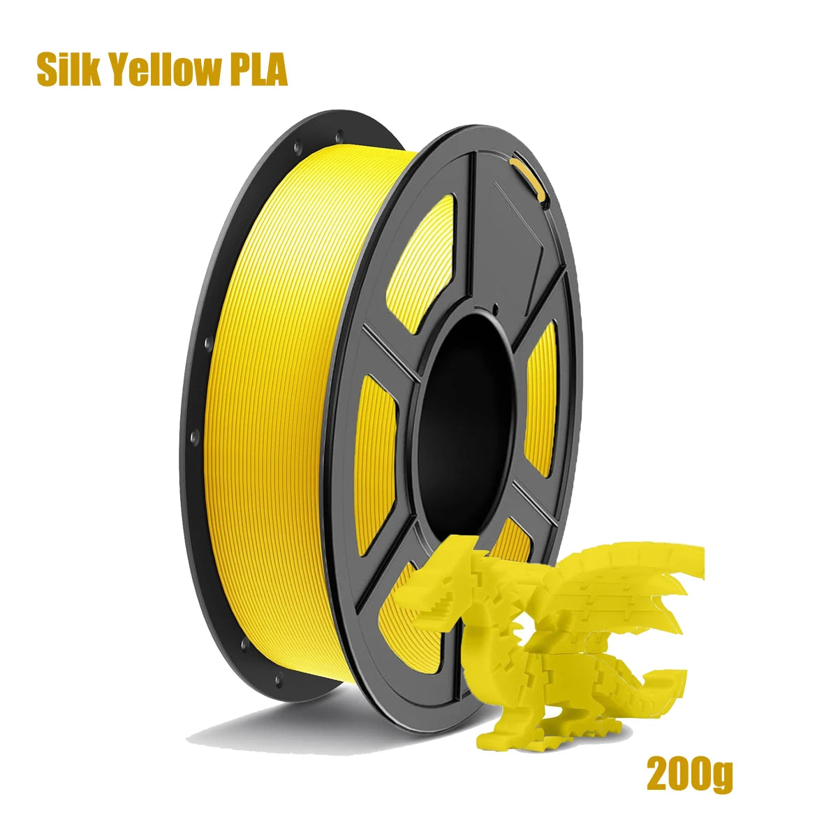PLA 1.75mm 3D Filament Set 4 Colors ±0.02mm – 250g×4 Spools