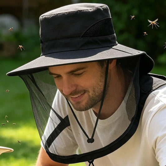 UV Sun Hat with Neck Flap & Mesh | Fishing Hiking Bucket Hat UV Sun Hat Oasis Select