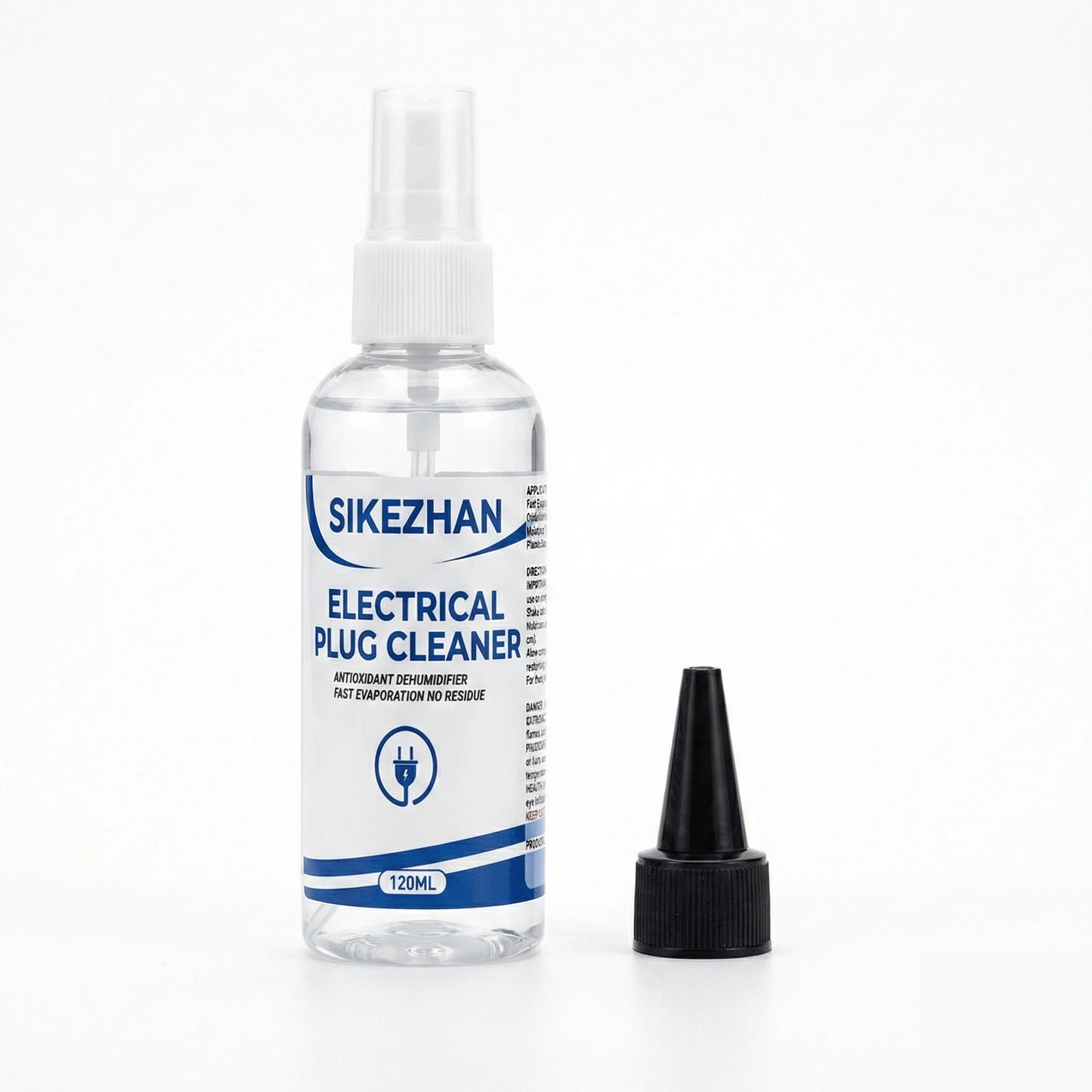 120ml Electronic Contact Cleaner Spray Fast Drying No Residue Degreaser for Car Plugs Connectors PCB Circuit Boards Deoxidizer Peaceful Pleasures Health and Wellness 1PC