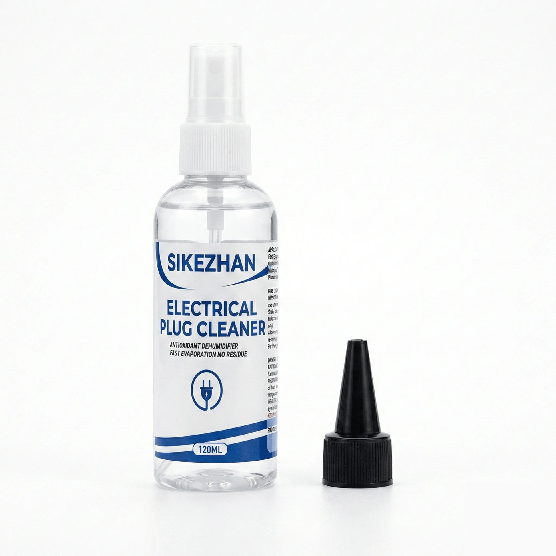 120ml Electronic Contact Cleaner Spray Fast Drying No Residue Degreaser for Car Plugs Connectors PCB Circuit Boards Deoxidizer Peaceful Pleasures Health and Wellness 1PC