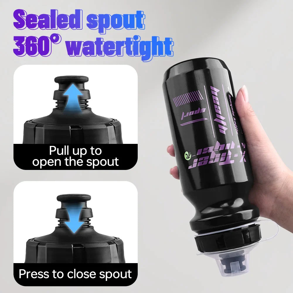X-TIGER 630ml Cycling Water Bottle – Squeeze & Leak-Proof