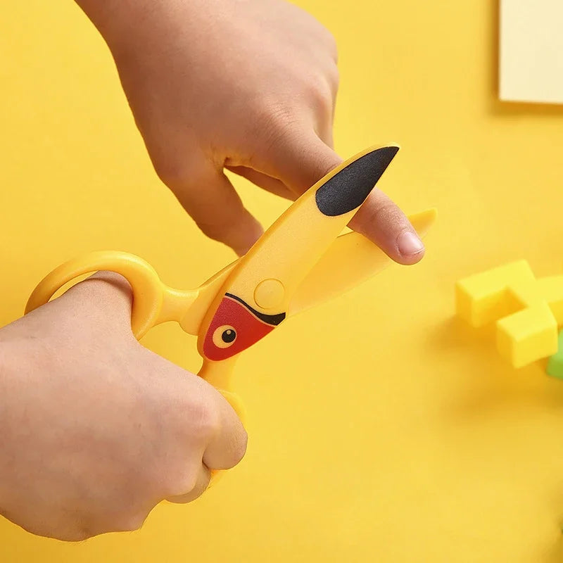 Kids Safety Scissors – Handmade Preschool Art & Craft Scissors