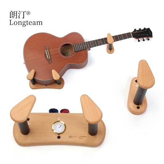 Guitar Hanger Hook Wall Mount Holder Anti-slip Display Stand Split Peaceful Pleasures Health and Wellness