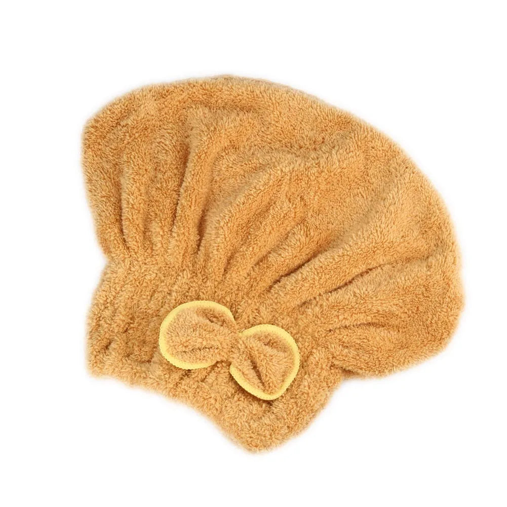 Soft Microfiber Quick Dry Hair Hat for Women Men Unisex Lightweight Towel Turban for Swimming Shower Yoga Peaceful Pleasures Health and Wellness