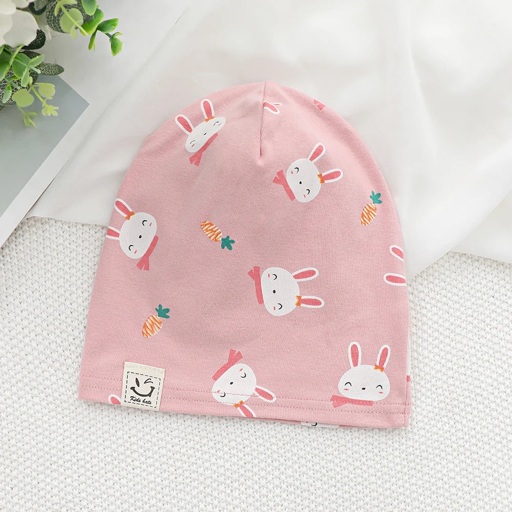 Kids Beanie Hat | Soft Cotton Spring Autumn Boys Girls Ages 1–8
