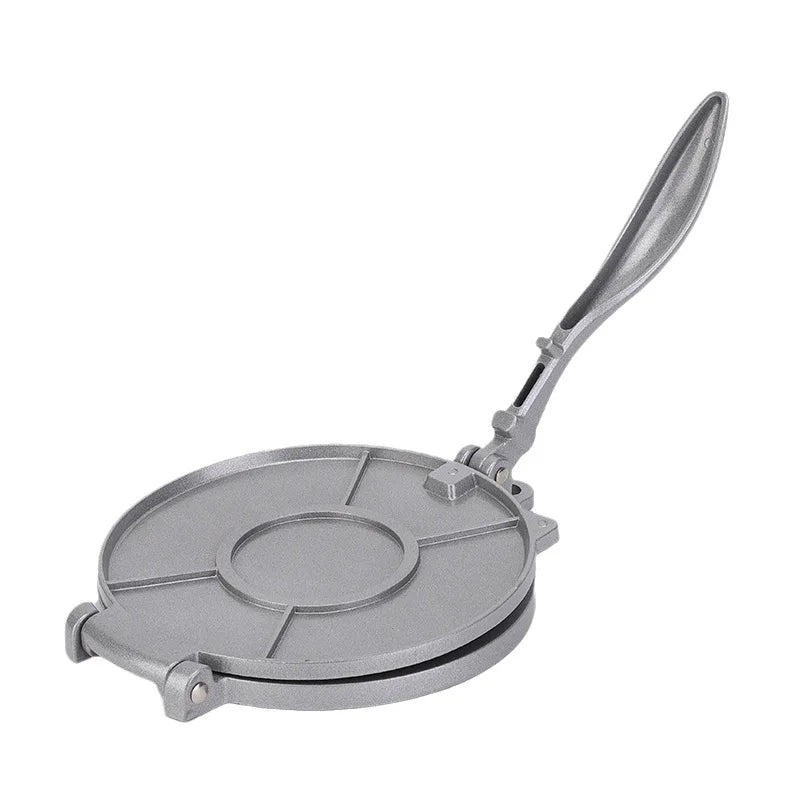 Kitchen Aluminum Alloy Hand-operated Mexican Tortilla Press Dough Press Manual Corn Dough Shaping Machine Pancake Press YUZI Peaceful Pleasures Health and Wellness