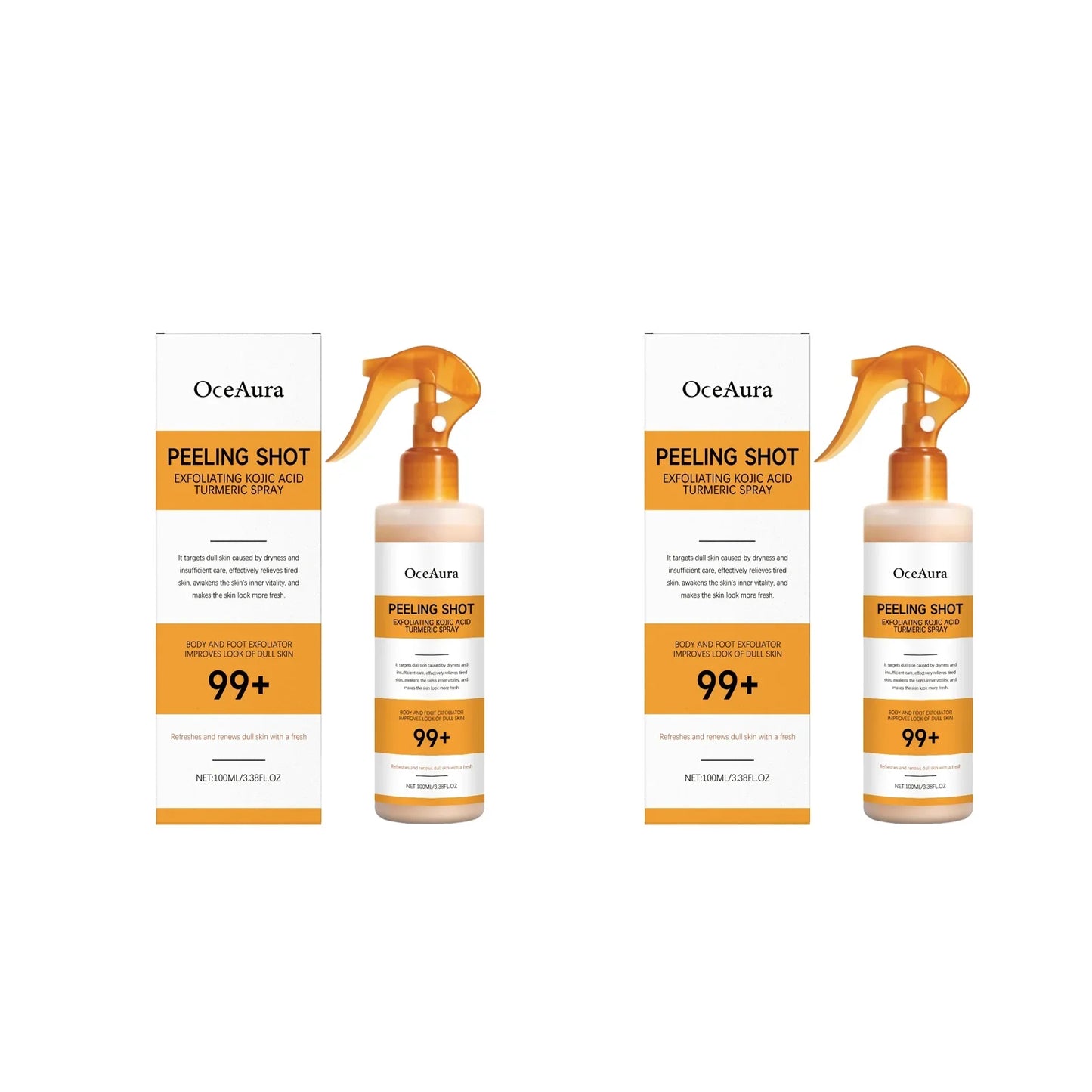 Kojic Acid & Turmeric Brightening Exfoliating Spray 100ml