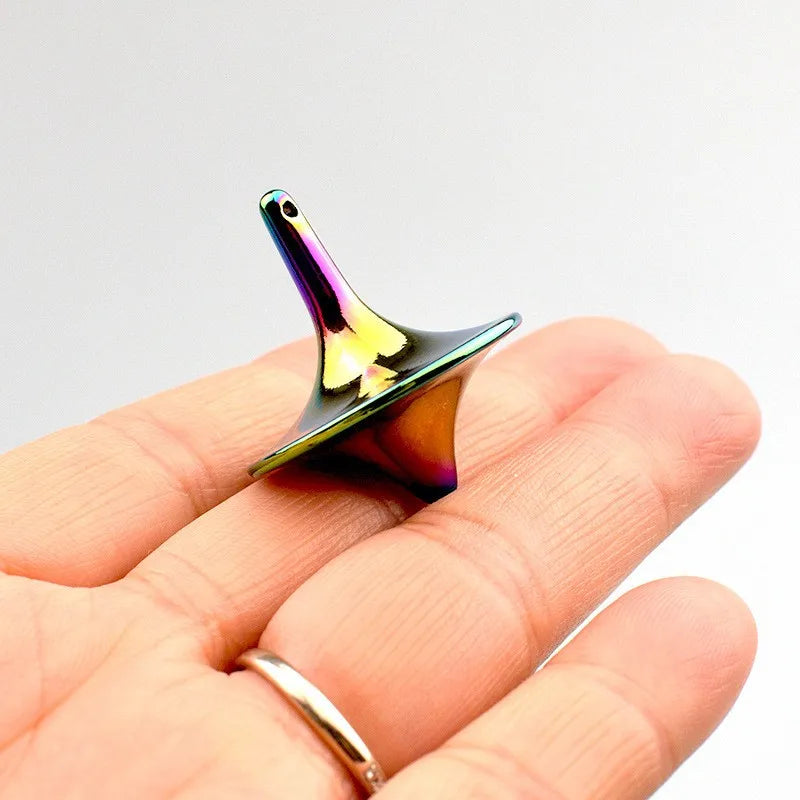 Metal Gyroscope Spinning Top – Fidget & Stress Relief Toy