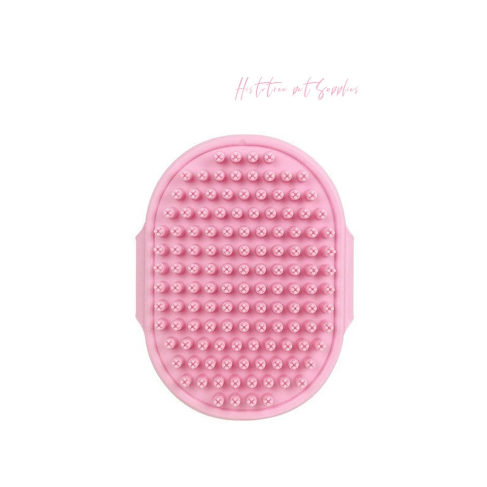 Pet Grooming Glove – Dog & Cat Deshedding Brush Comb Pet Grooming Glove Peaceful Pleasures Health and Wellness no package Pink