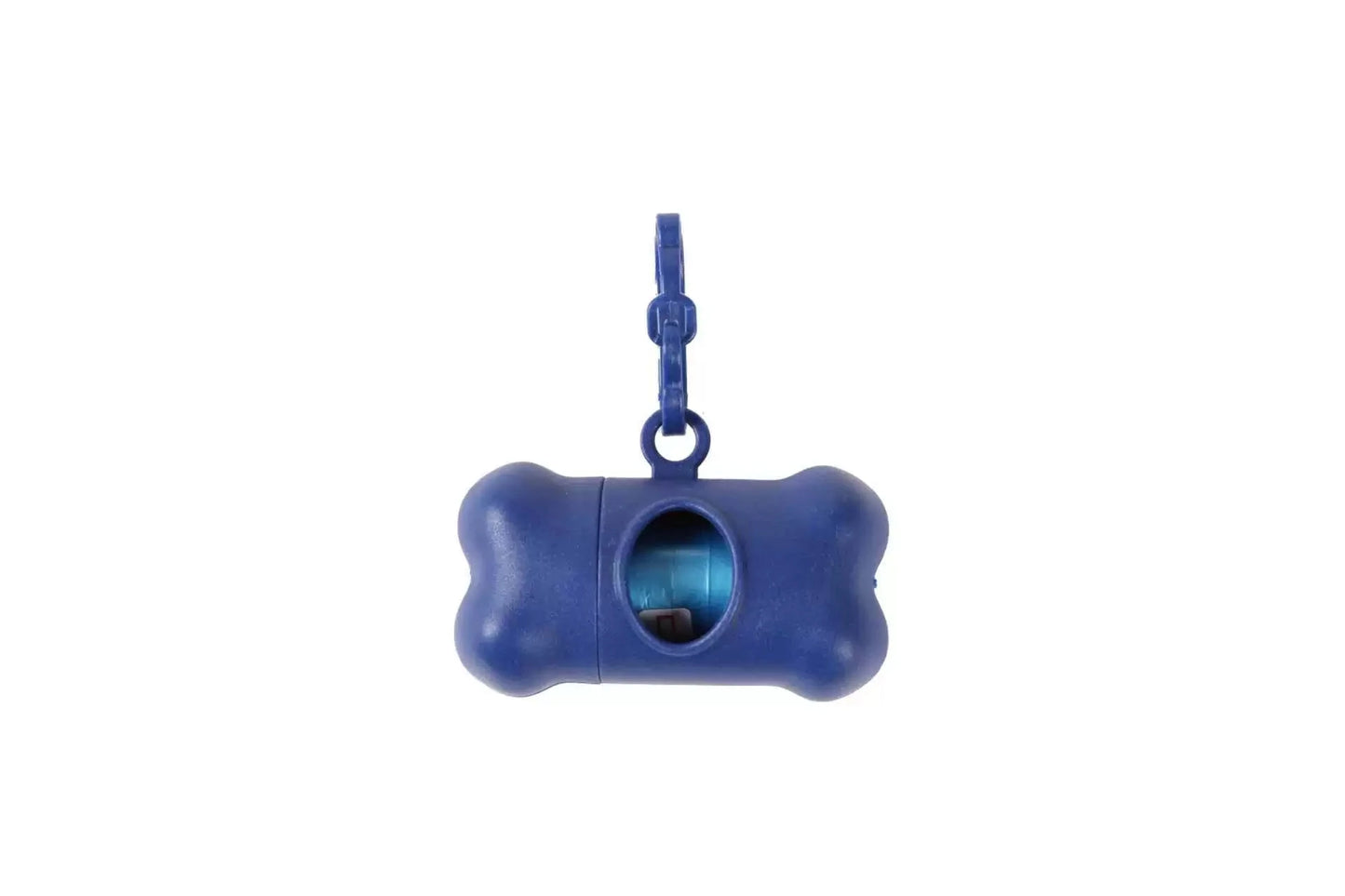 Bone-Shaped Dog Poop Bag Dispenser with Leash Clip
