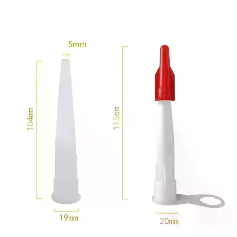 Caulking Gun Nozzle Cap Set – Glue Tip Sealing Caps