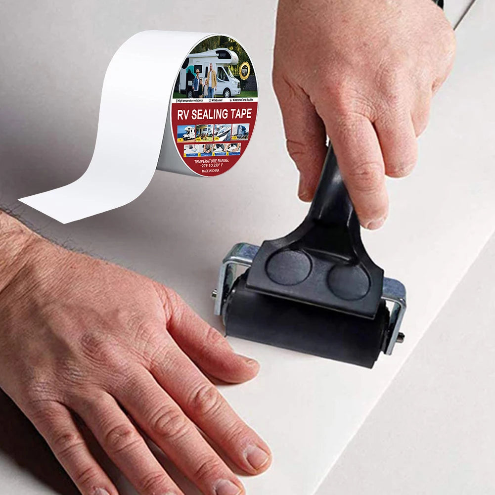 RV Sealing Tape,Weatherproof Waterproof High Temperature Resistant Repair Tape,High Viscosity Car Top/Roofs Repair Sealing Tape Peaceful Pleasures Health and Wellness