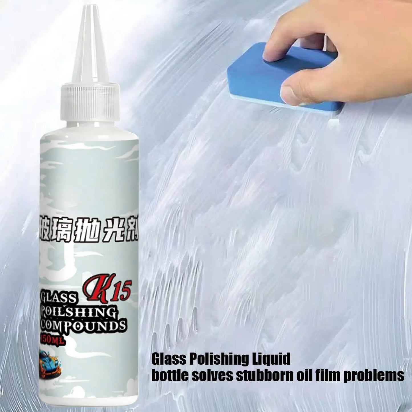 150ml Windshield Scratch Remover & Car Glass Oil Film Cleaner Glass Scratch Remover Peaceful Pleasures Health and Wellness