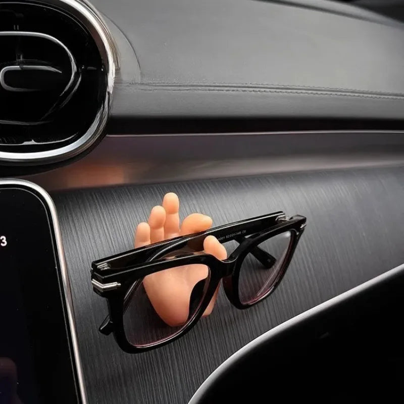 Silicone Car Sunglasses Clip & Cable Organizer | 3 Shapes Car Interior Organizer Peaceful Pleasures Health and Wellness