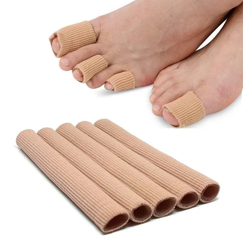 Foot Care Tool, Soft Silicone Tube, Finger Toe Protector Separator Applicator, Pedicure Corn Callus Remover, Hand Pain Relief Peaceful Pleasures Health and Wellness