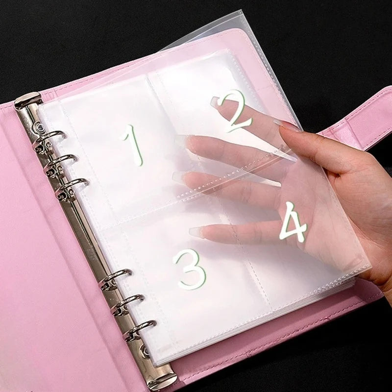Star Chasing Collection Card Book: Save, Savings, Challenges - Loose-Leaf Binder with Budget Binder and Cash Envelopes Money Org Peaceful Pleasures Health and Wellness