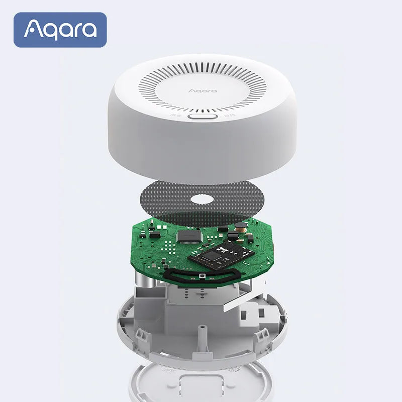 Original Aqara Smart Natural Gas Detector Zigbee Gas Leak Alarm Intelligent Linkage Smart Home Security For Xiaomi home Homekit Peaceful Pleasures Health and Wellness