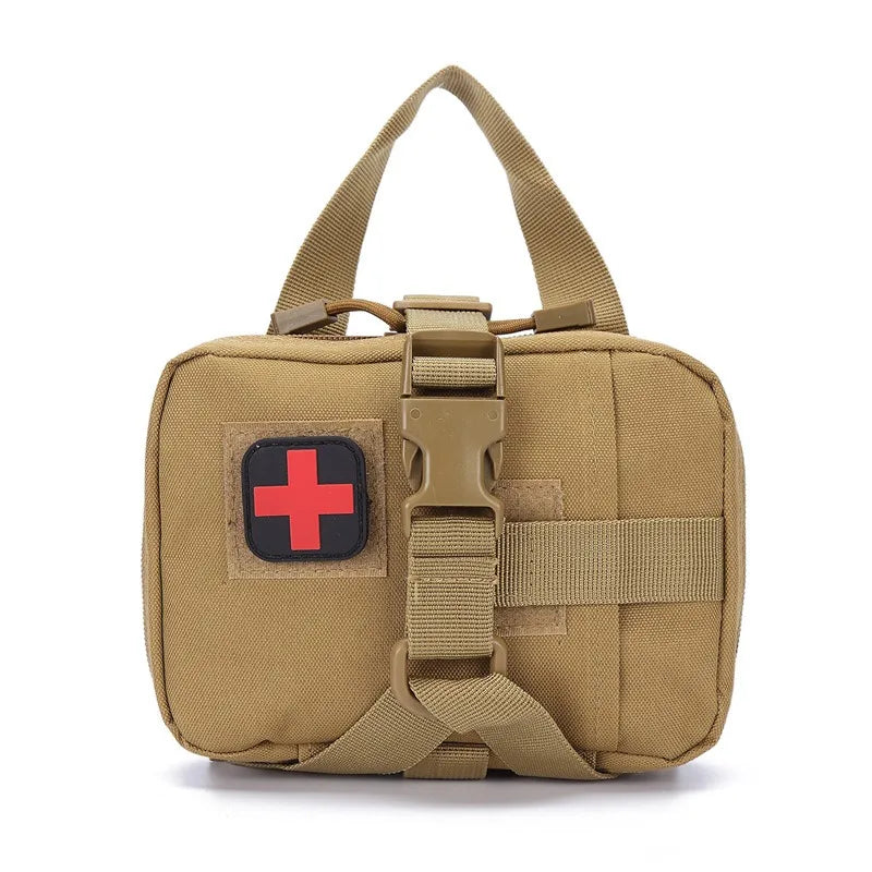 Tactical First Aid Kit Bag | Quick-Access Outdoor Storage Pouch