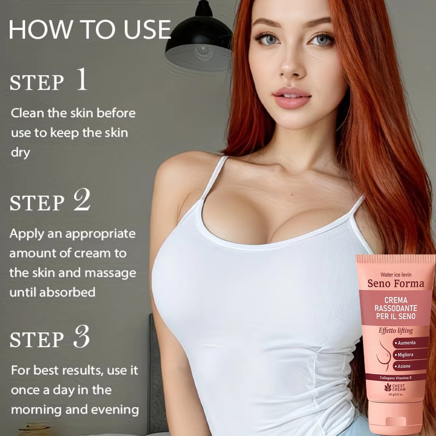 Collagen & Vitamin E Bust Firming Cream – Firm & Moisturize