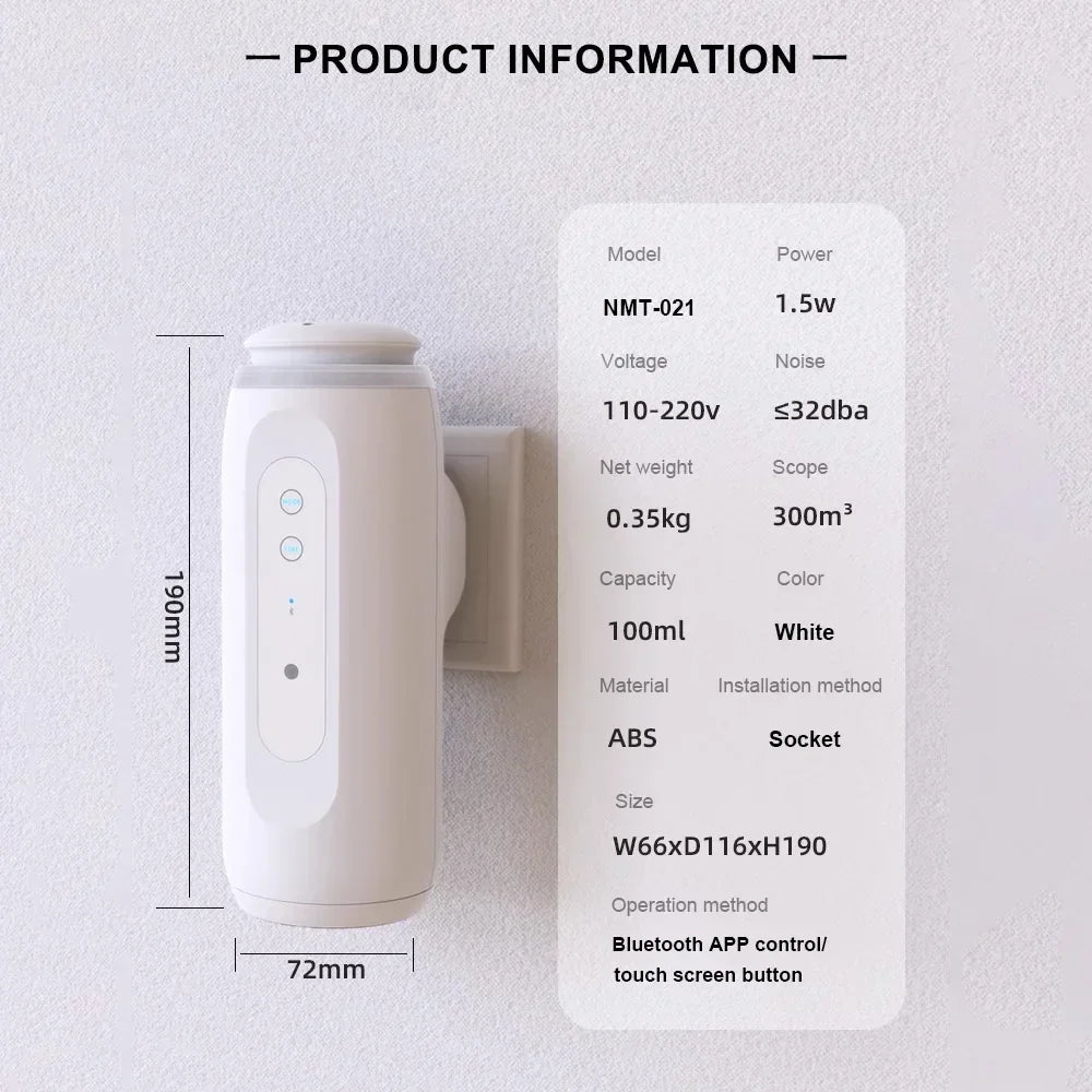 NAMSTE 300m³ Waterless Plug-In Scent Air Machine Peaceful Pleasures Health and Wellness