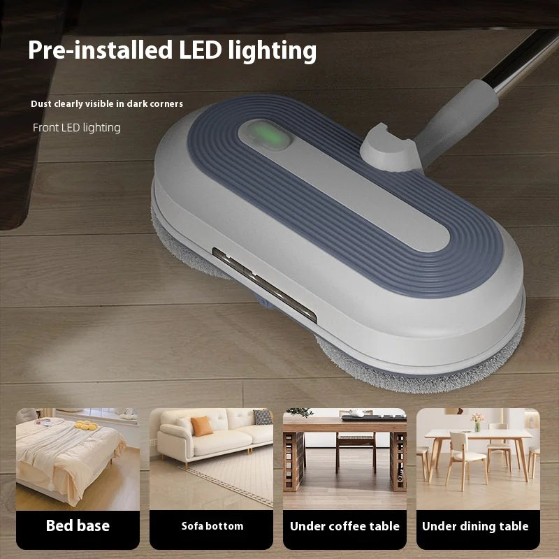 HOMEFISH Wireless Electric Spray Mop – Rechargeable Floor Cleaner