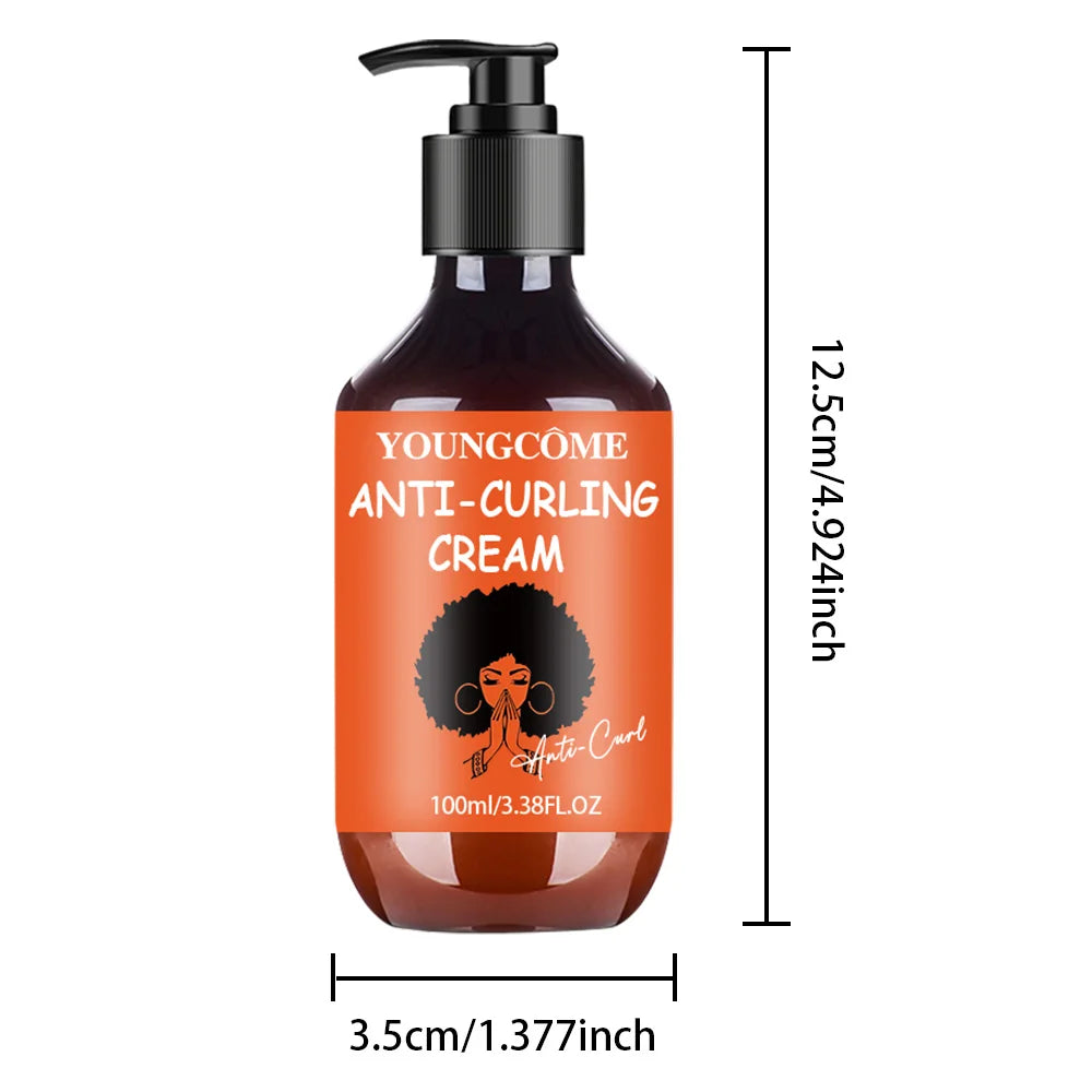 Moisturizes and Defines Curls, Perfectfor Dry and Frizzy Hair,Suitable for men and women-100ml Curly Hair Styling Lotion Peaceful Pleasures Health and Wellness 100ML